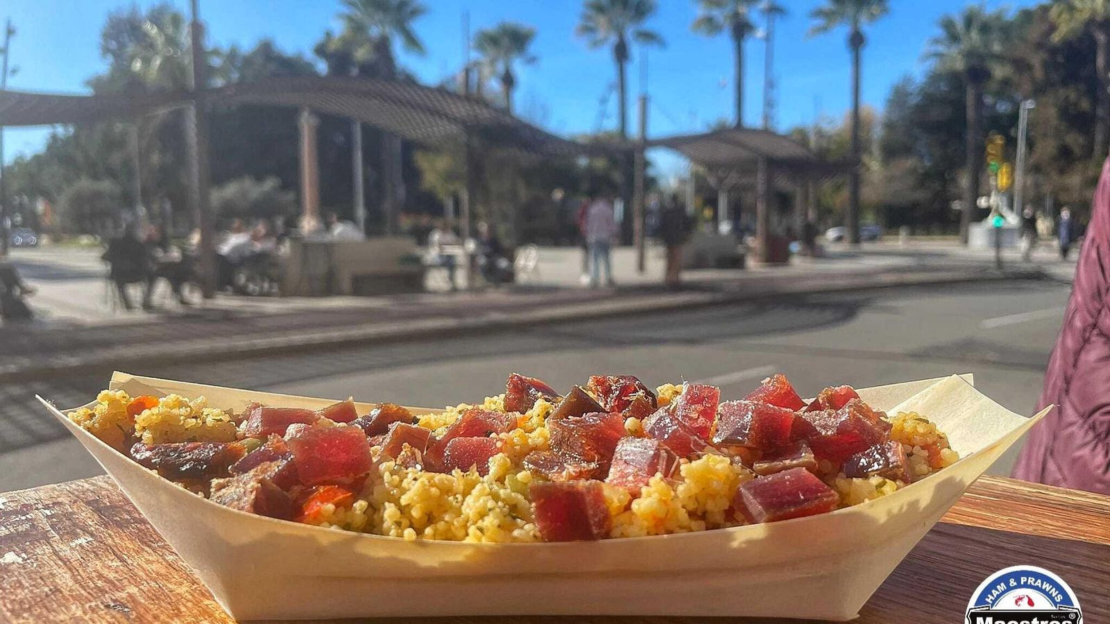 Cous cous con mojama en Los Maestres