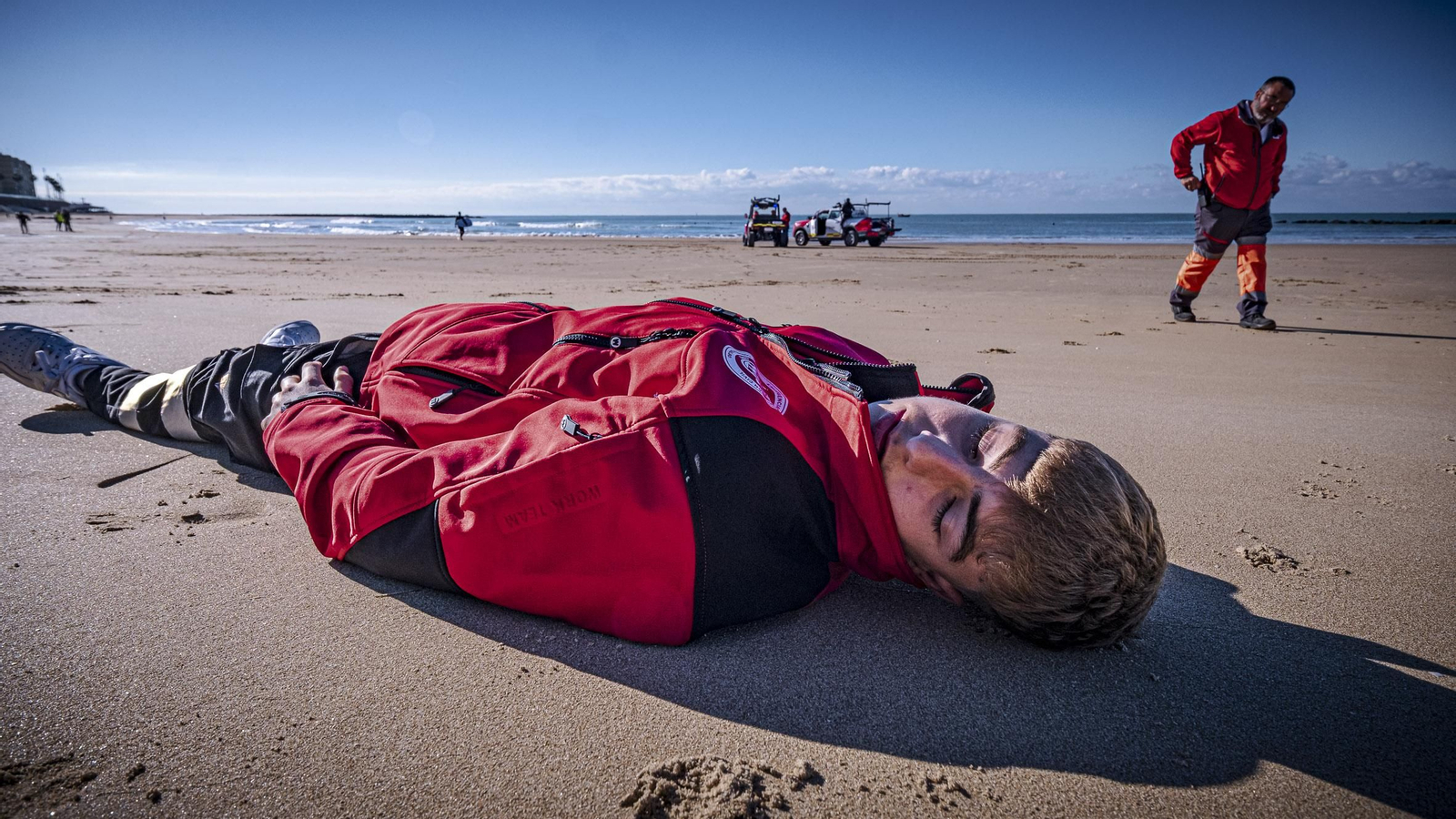 Todas las imágenes del simulacro de tsunami en Cádiz