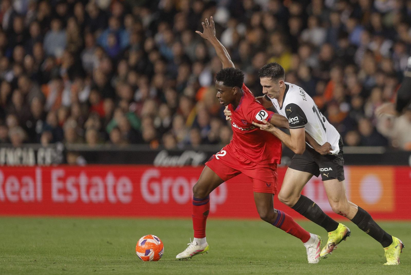Valencia - Sevilla: las mejores fotos del partido de Liga