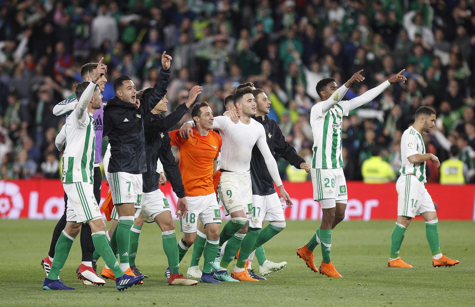 Las imágenes del Betis-Málaga