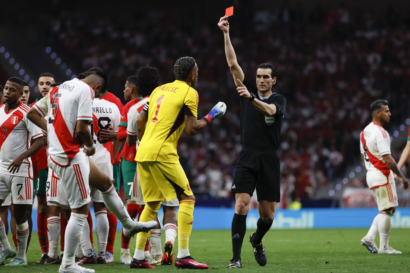 Las fotos del Marruecos - Perú en Madrid