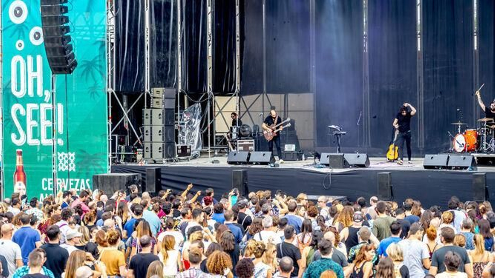 Sidonie durante su actuación en pasadas ediciones del Oh, See! Málaga.