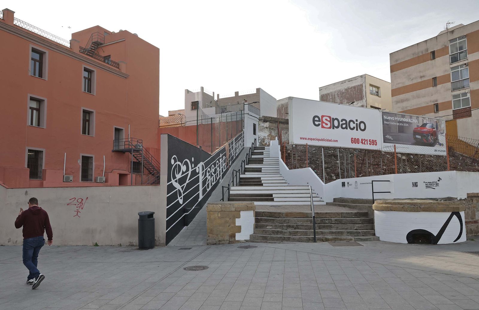 Fotos de los murales ganadores del primer Festival de Arte Urbano del Barrio de la Caridad en Algeciras