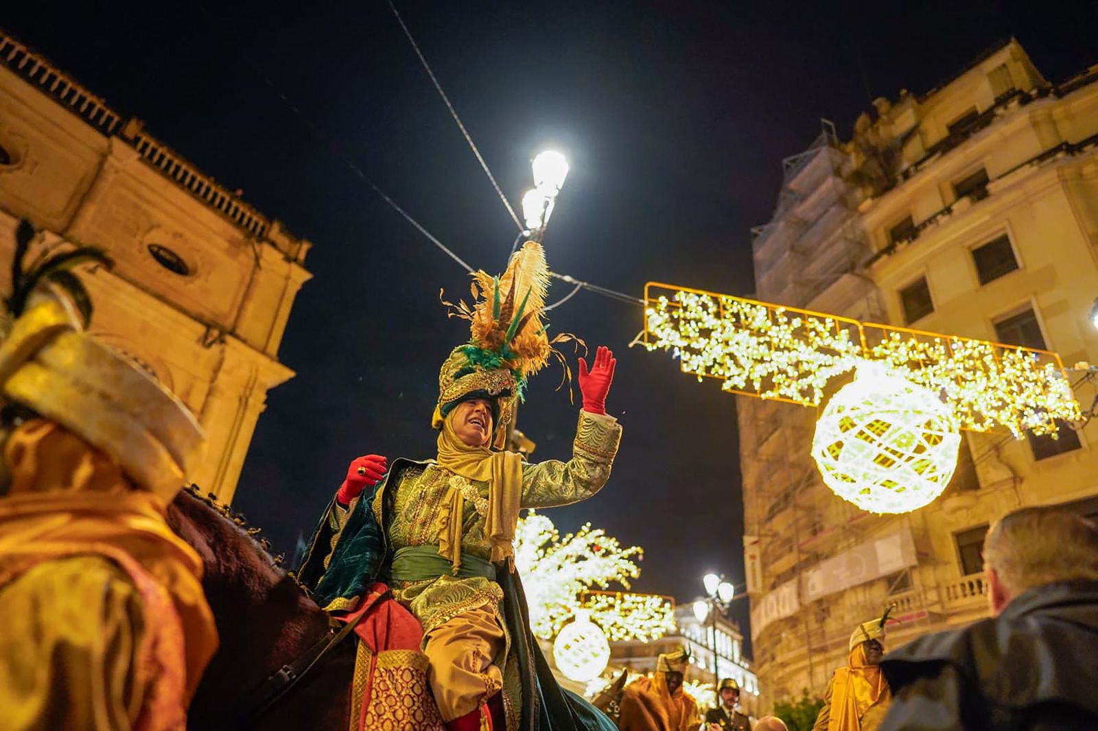 Las fotos del Heraldo Real en Sevilla