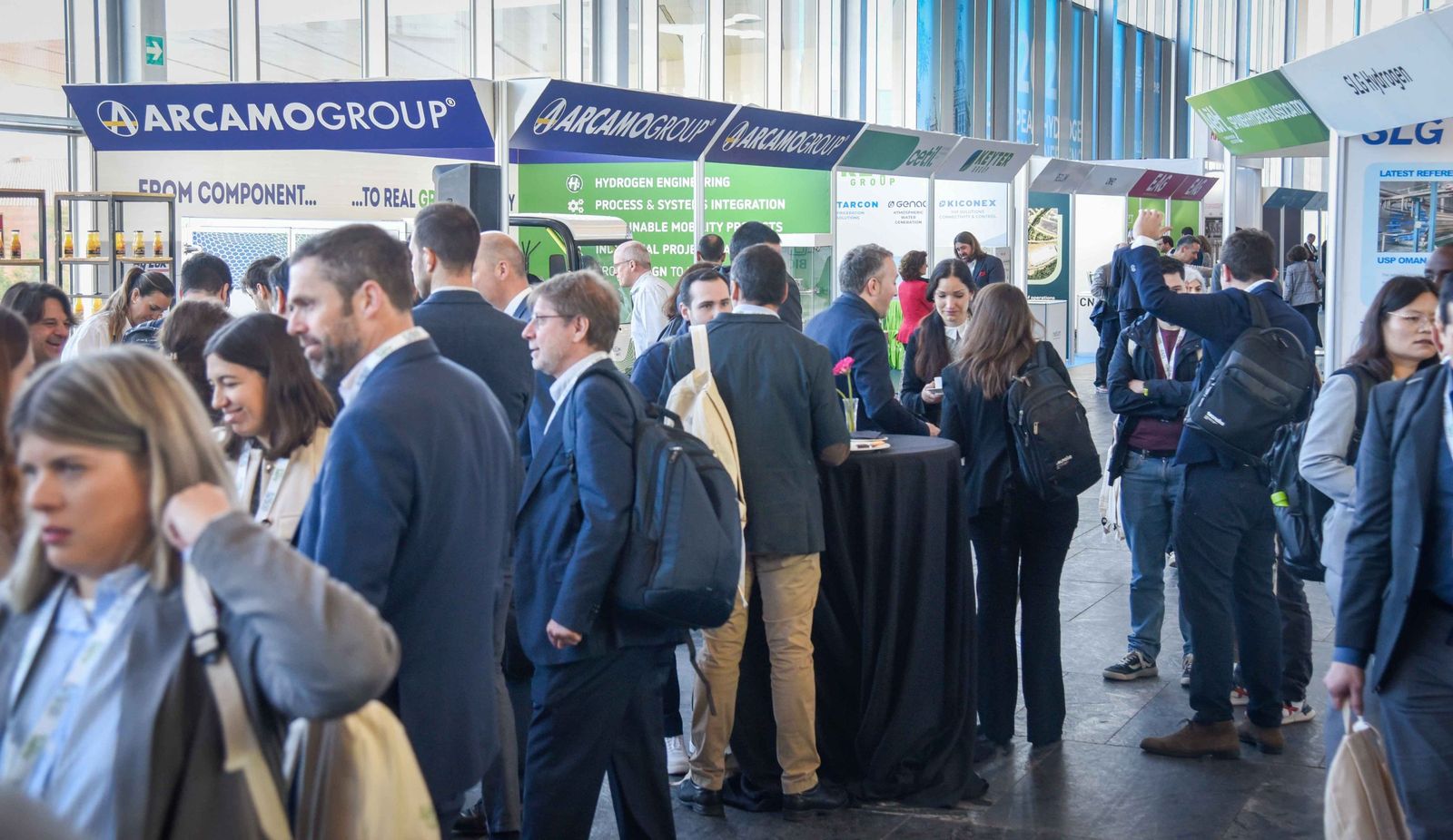 La inauguración del 'European Hydrogen Energy Conference', en imágenes