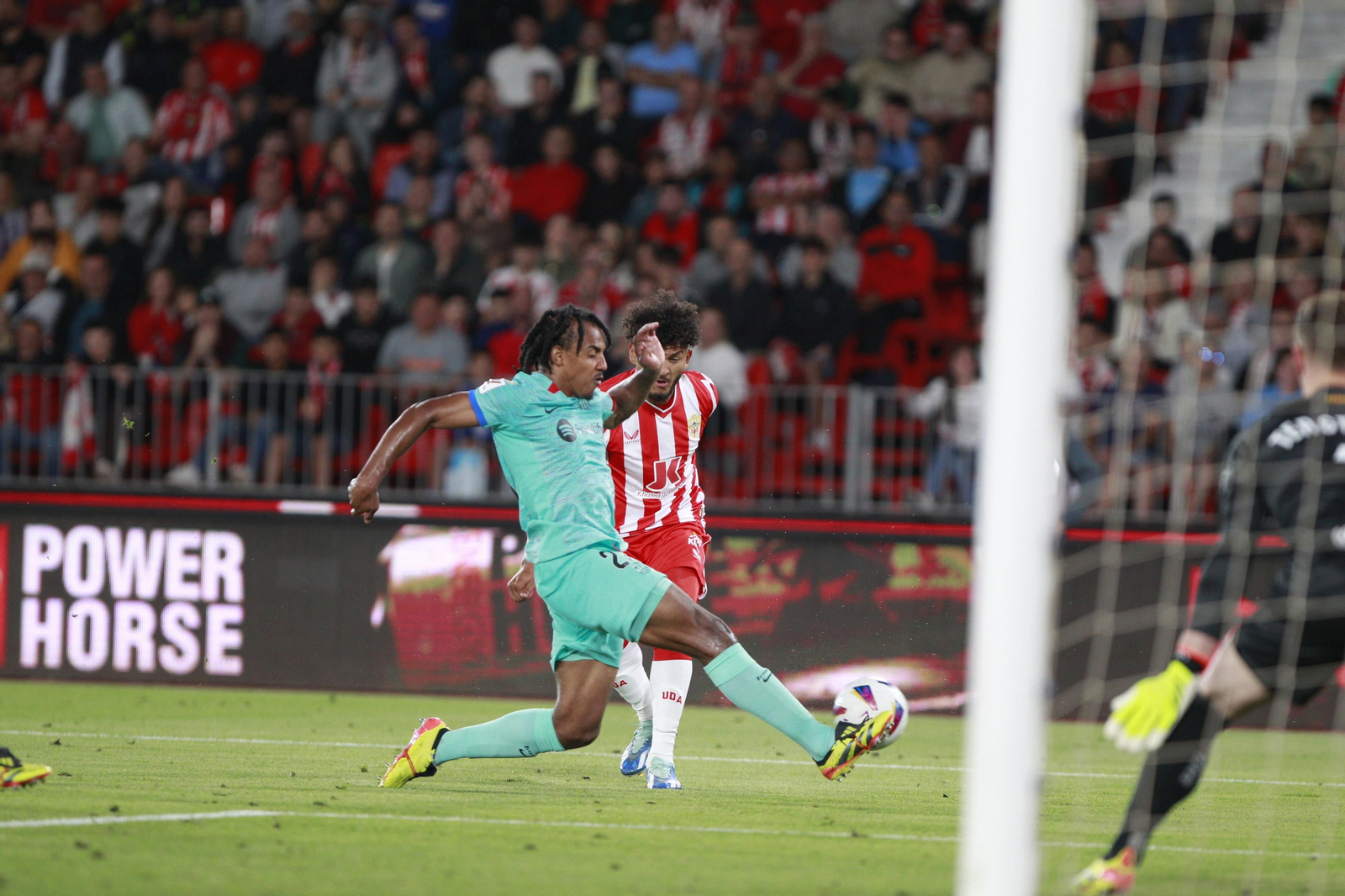 Las mejores imágenes del partido U.D. Almería-F.C. Barcelona