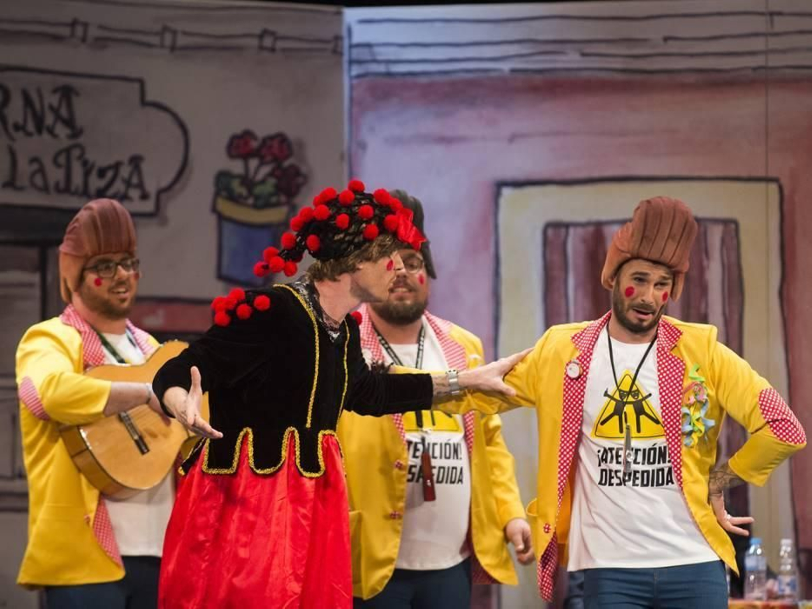 Las imágenes de la octava función clasificatoria