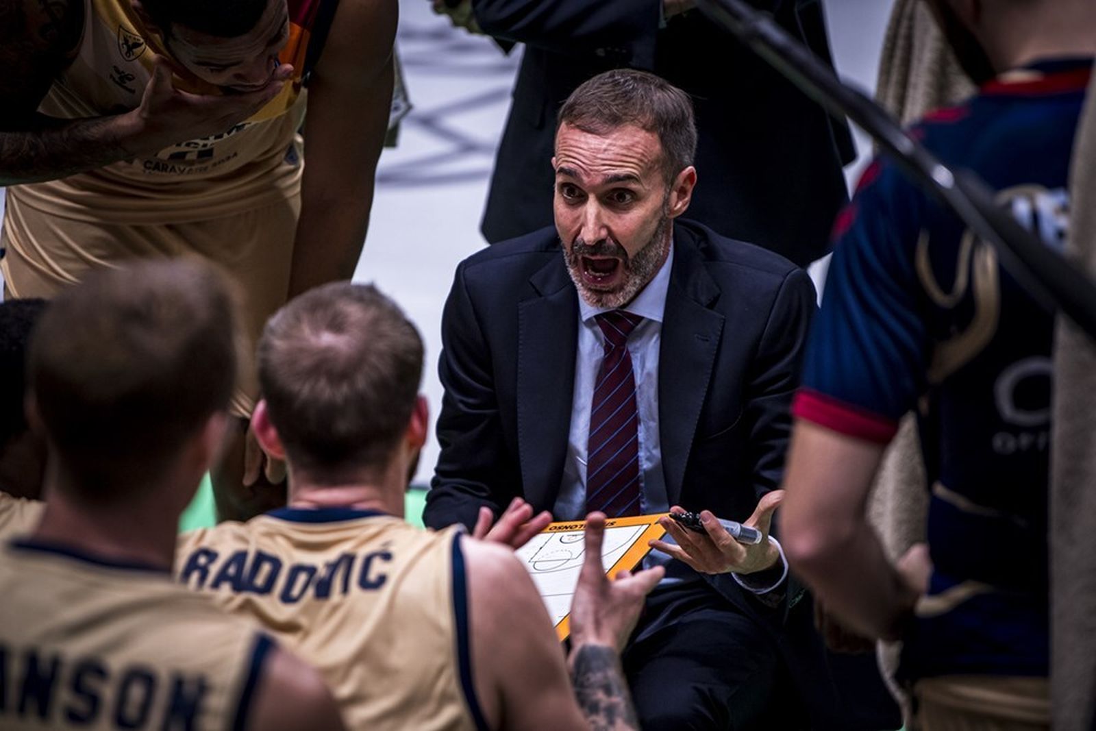 Sito Alonso, durante el partido ante el Tofas Bursa.
