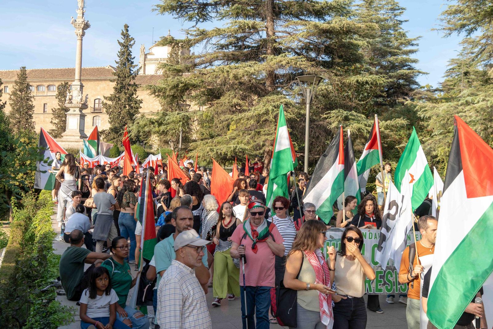 Granada vuelve a solidarizarse con Gaza y Palestina