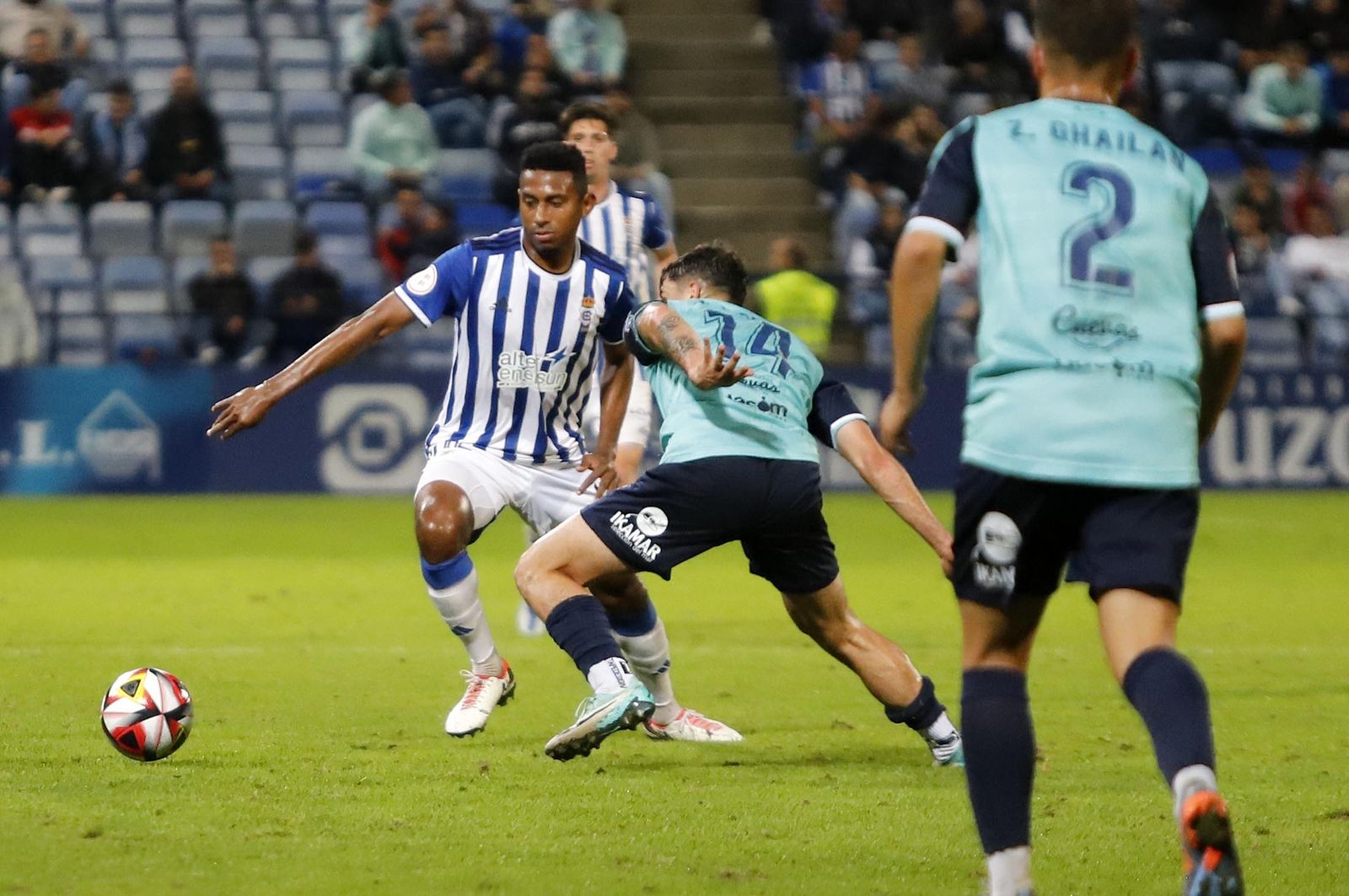 Imágenes del Recreativo Huelva-At Sanluqueño