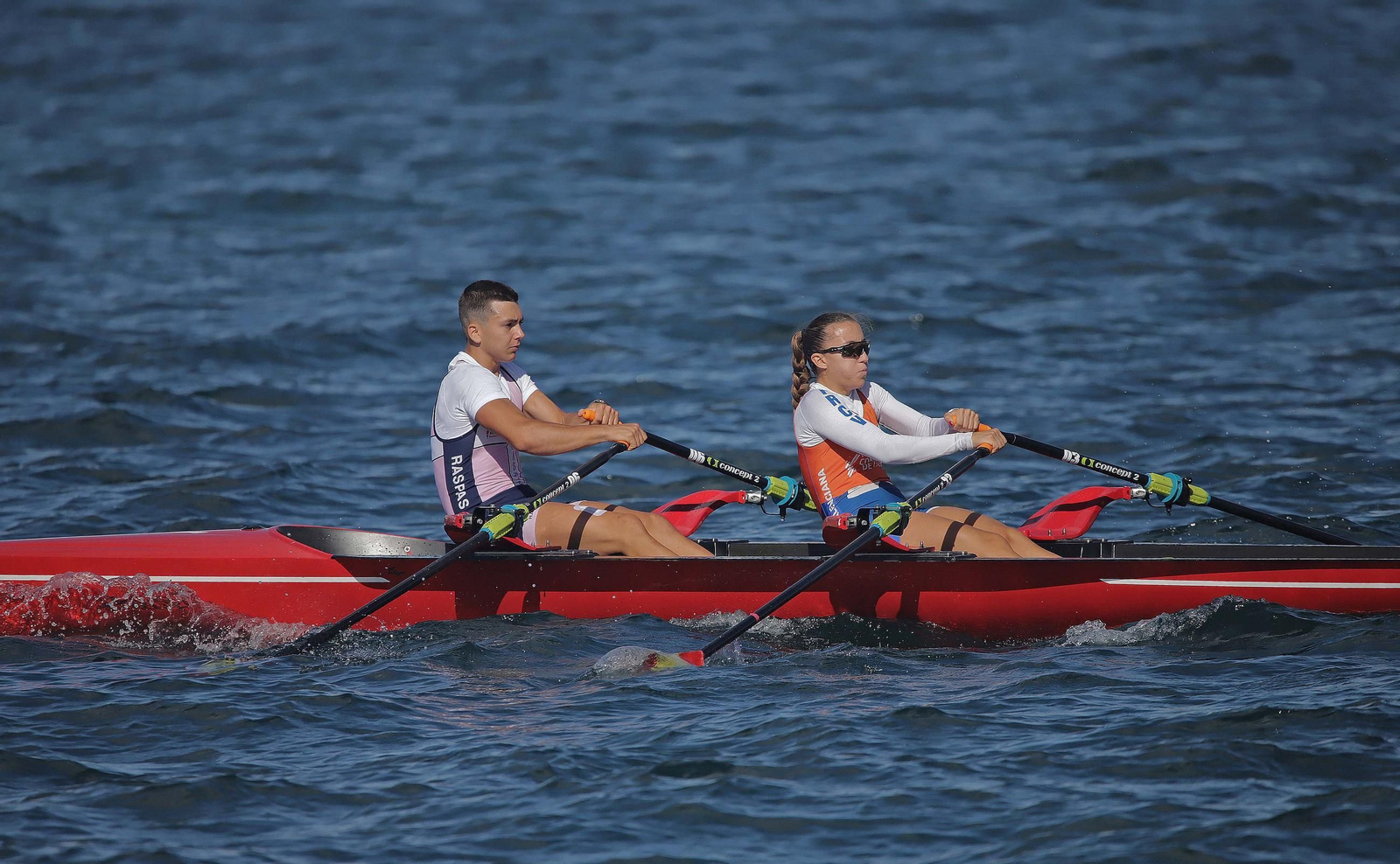Las fotos de la jornada final de la Copa de la Juventud Europea de remo beach sprint de La Línea