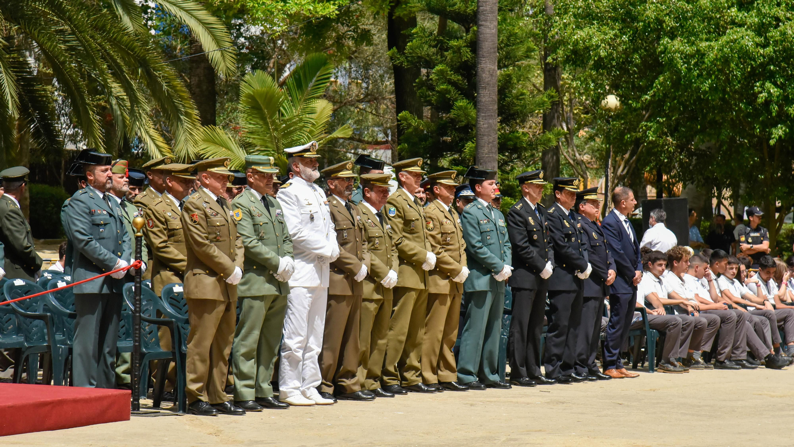 Las fotos del acto del 178 aniversario de la fundación  de la Guardia Civil