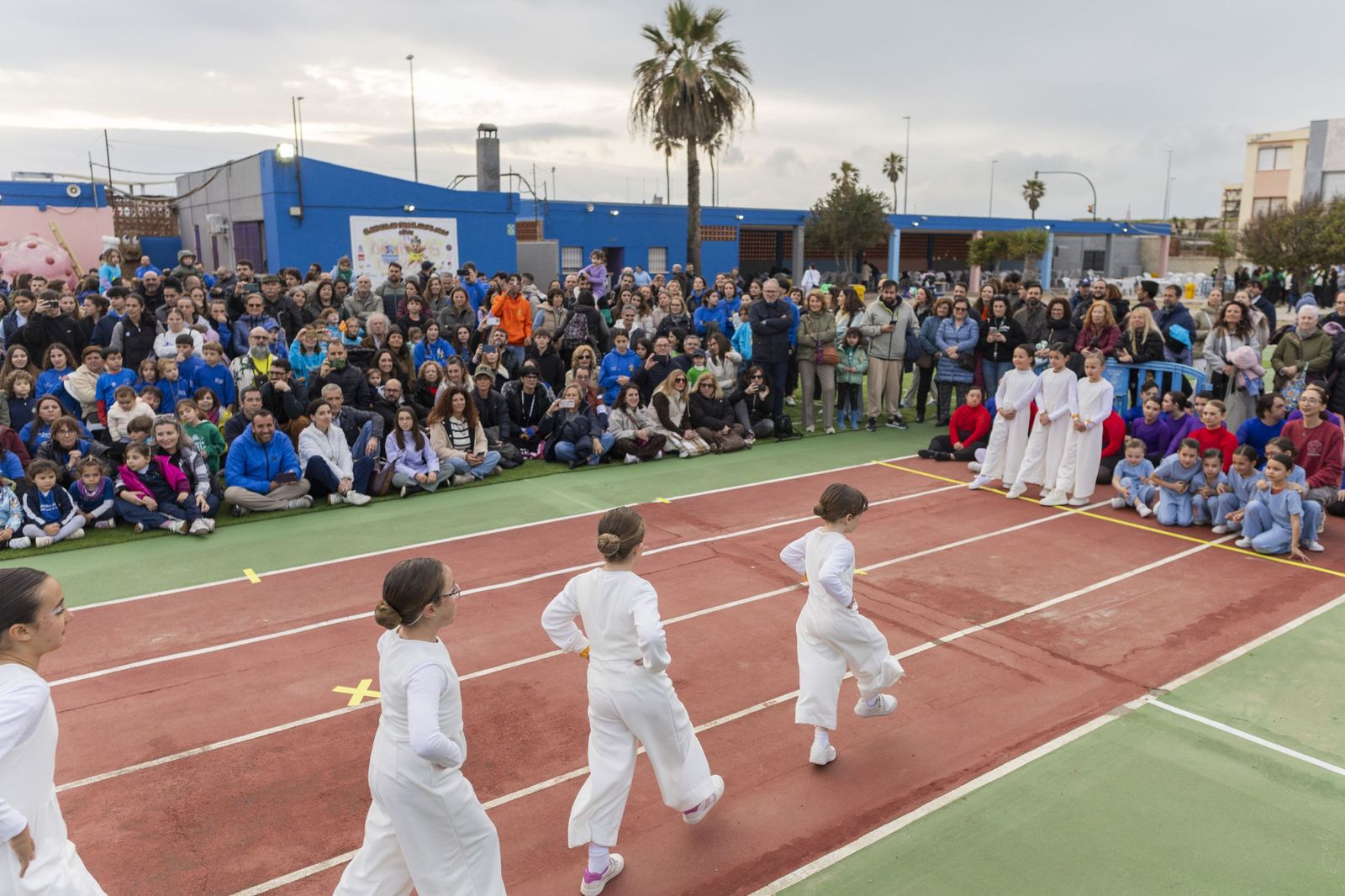 Las imágenes de la inauguración de VI Olimpiadas Escolares de la Escuela Pública de Cádiz