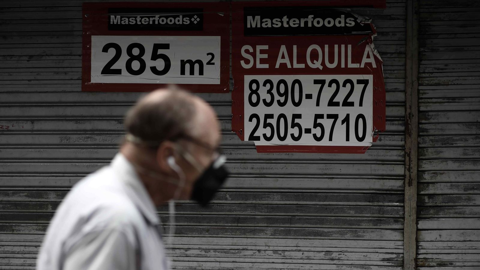 Cierres de negocios por la pandemia.