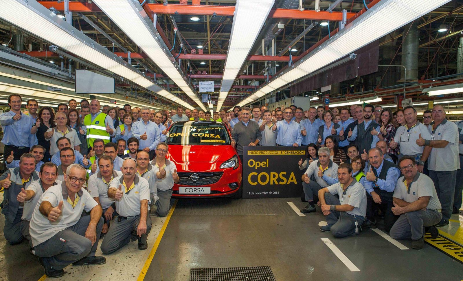 PSA y Opel anuncian la paralización del nuevo Corsa en Zaragoza