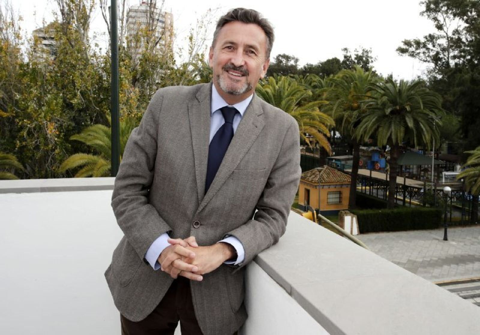 Una imagen reciente del director comercial del Puerto de Huelva, Manuel Vega.