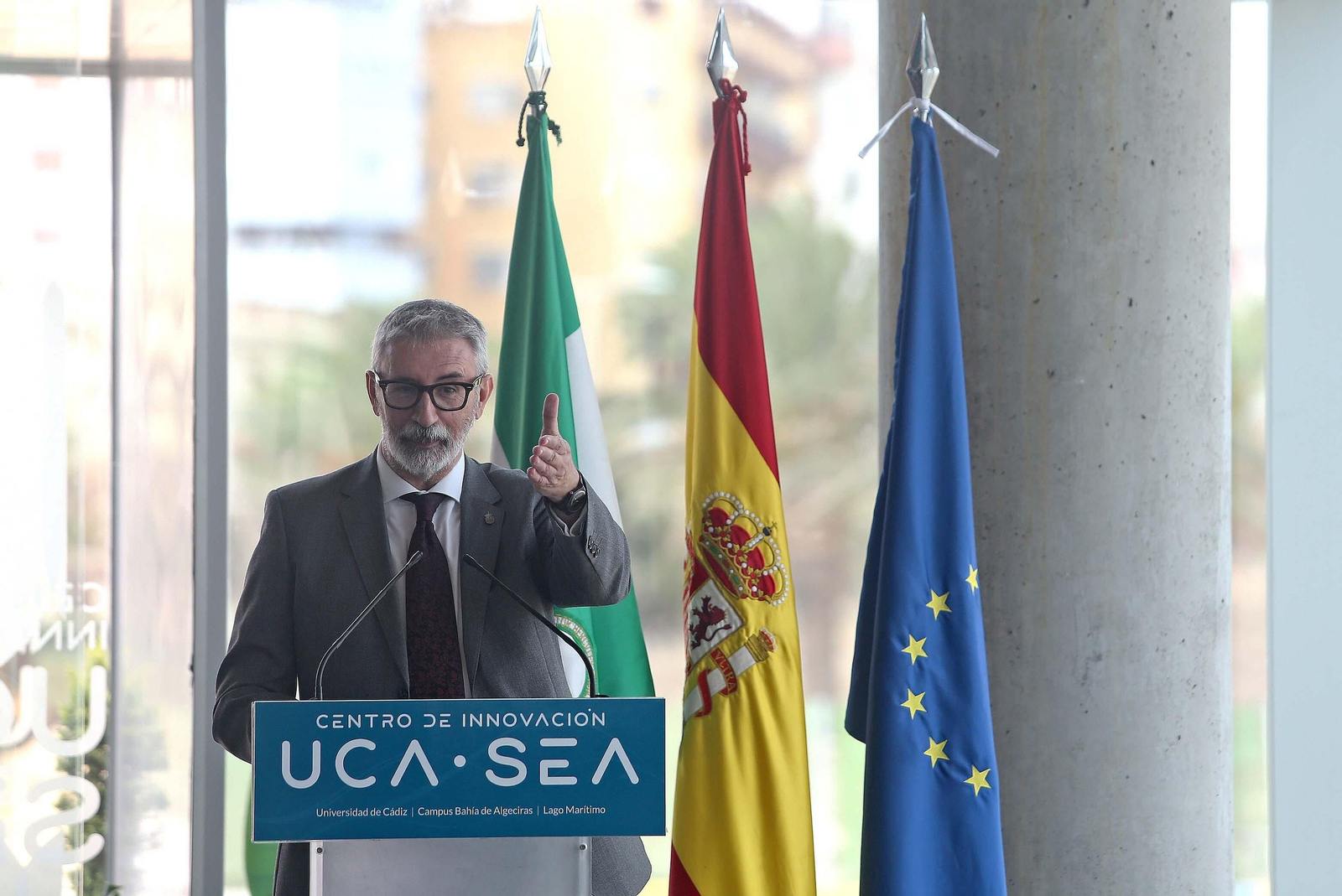 Imágenes de la inauguración del Centro de Innovación UCA SEA del Llano Amarillo de Algeciras