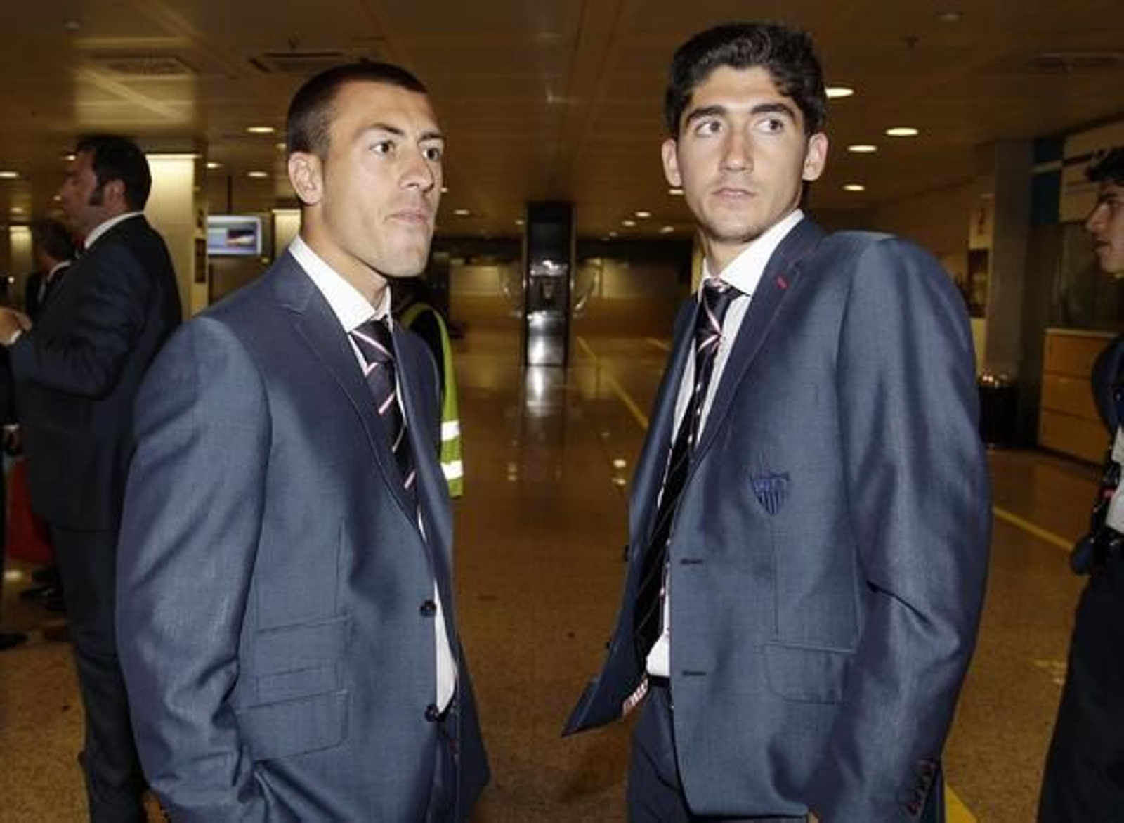 Los canterano Luna y José Carlos también ha viajado con el equipo.

Foto: Antonio Pizarro/Manuel Gómez