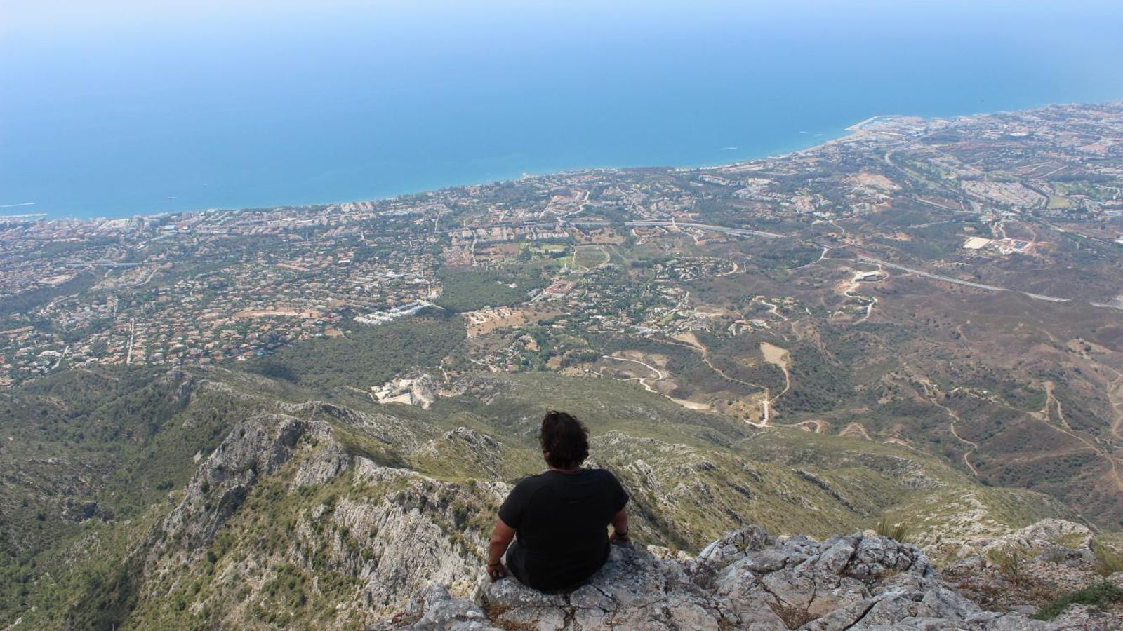 Las vistas de Marbella desde el Pico de la Concha. Las vistas de Marbella desde el Pico de la Concha.