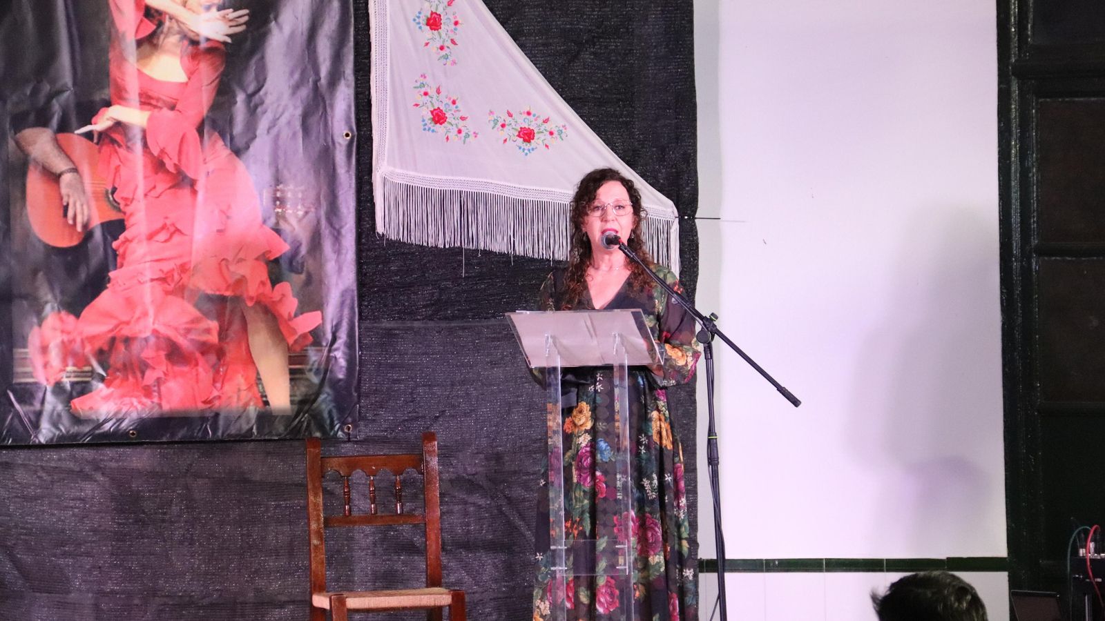 Un momento del pregón.