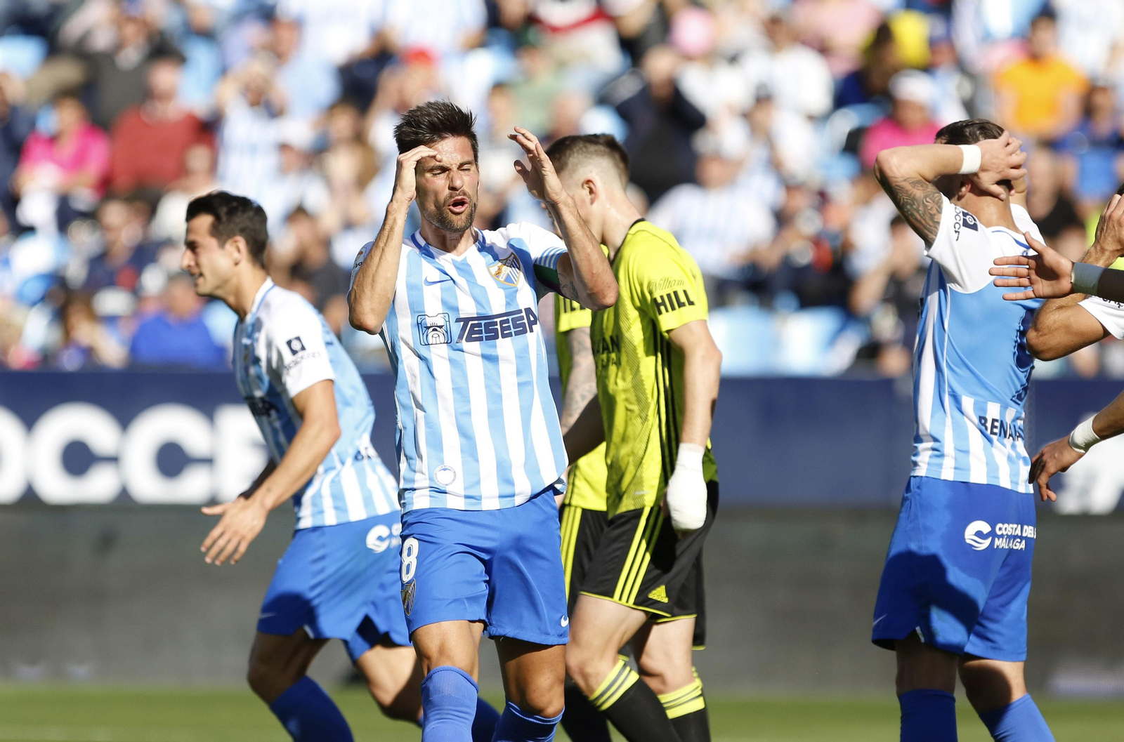 Las fotos del Málaga-Zaragoza