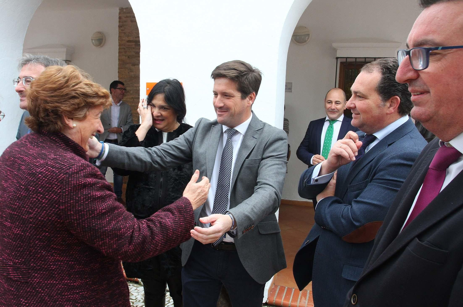 Susana Díaz, en La Rábida