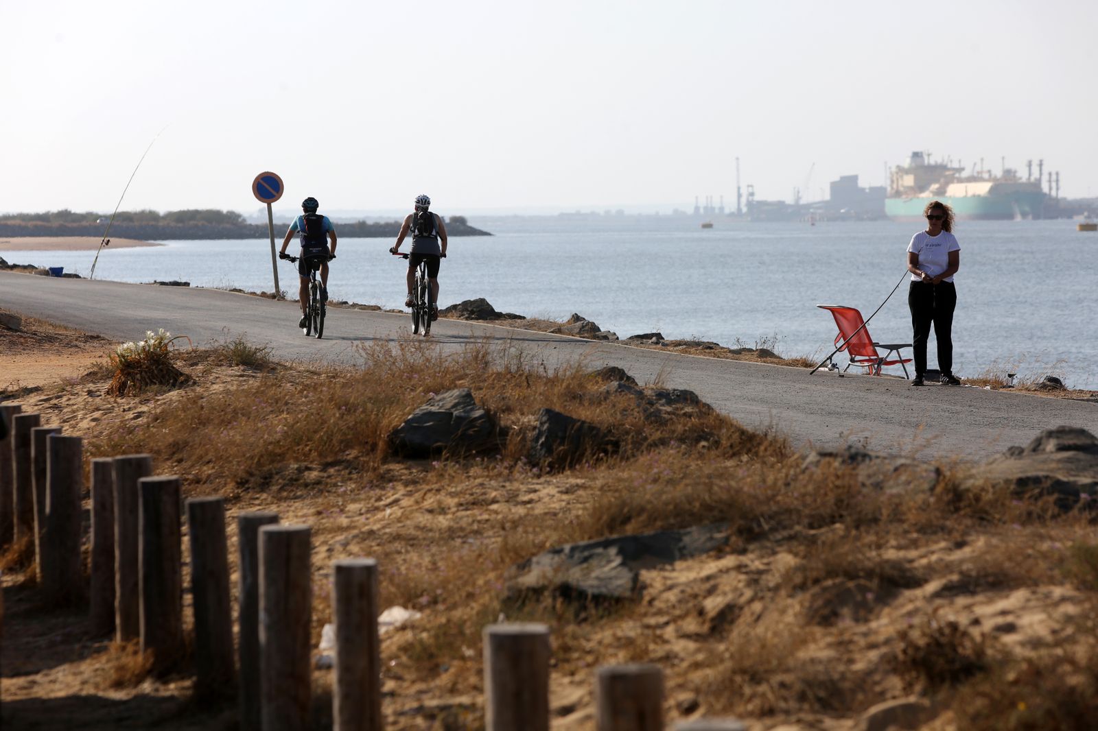 Las imágenes de la Playa del Espigón
