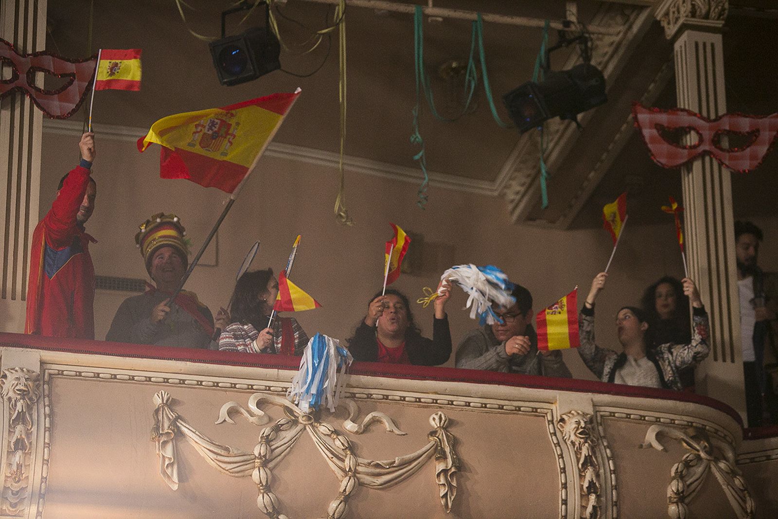 Imagen de la tercera semifinal del Carnaval Colombino