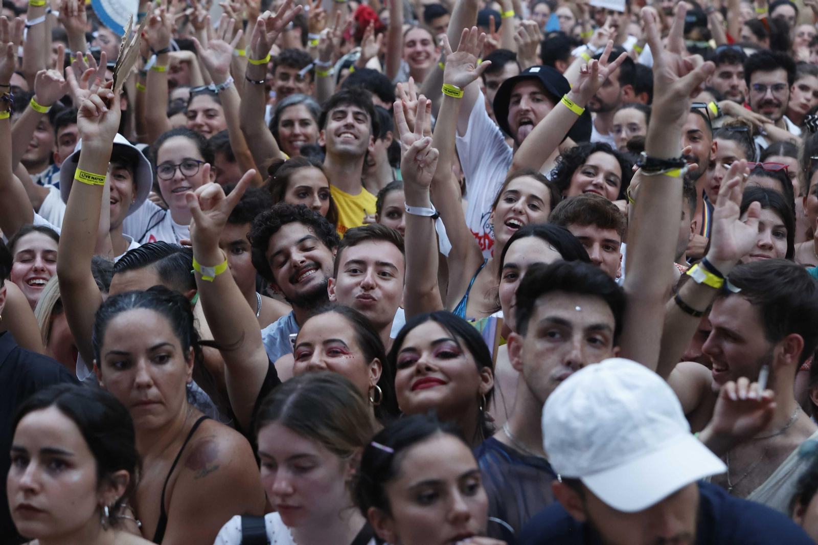 Las Imágenes del concierto de Rosalía