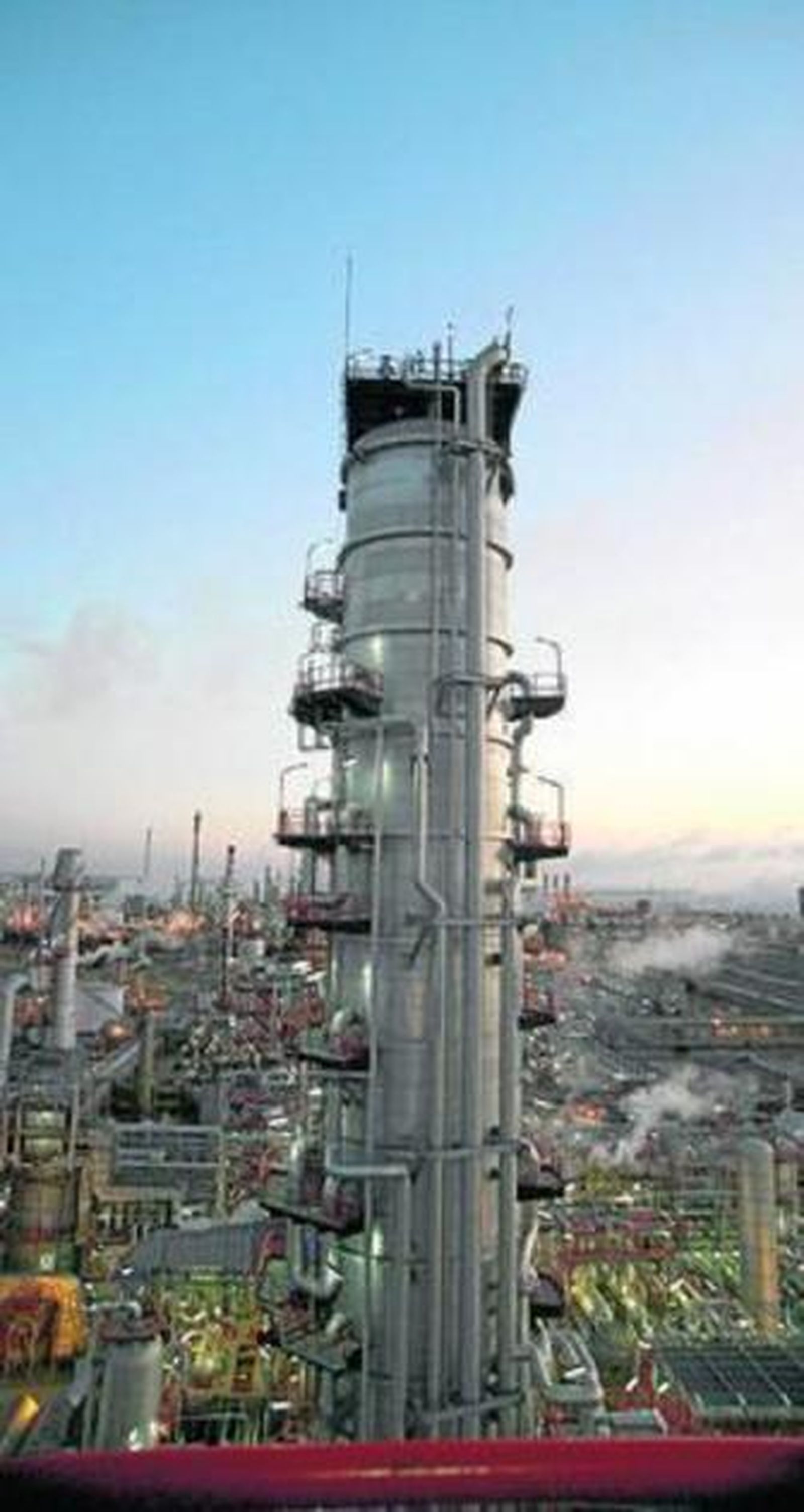 Refinería La Rábida, en Palos de la Frontera.