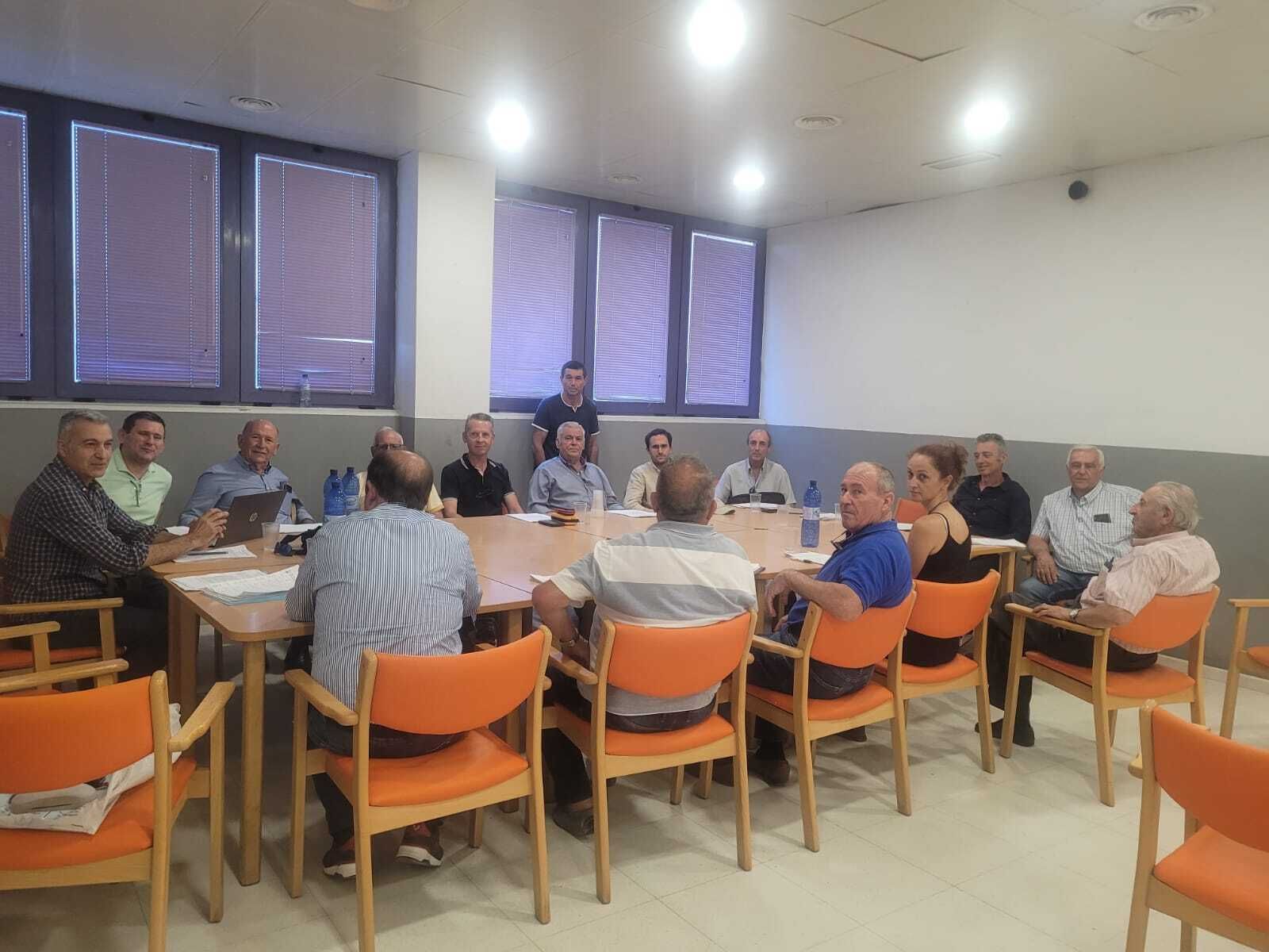 Asamblea general de la Comunidad de Regantes del Bajo Andarax, el pasado viernes.