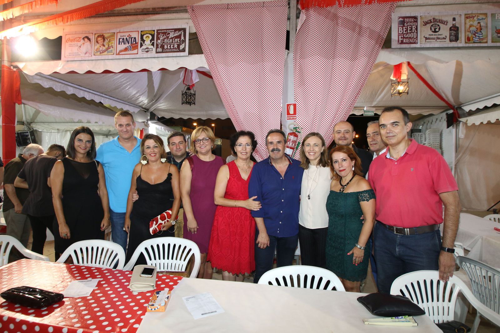 Gracia Fernández Moya asistió a la recepción al igual que otros delegados territoriales, como Francisca Lourdes Fernández Ortega o Alfredo Valvidia, o la diputada Sonia Ferrer. También asistieron representantes de UGT.