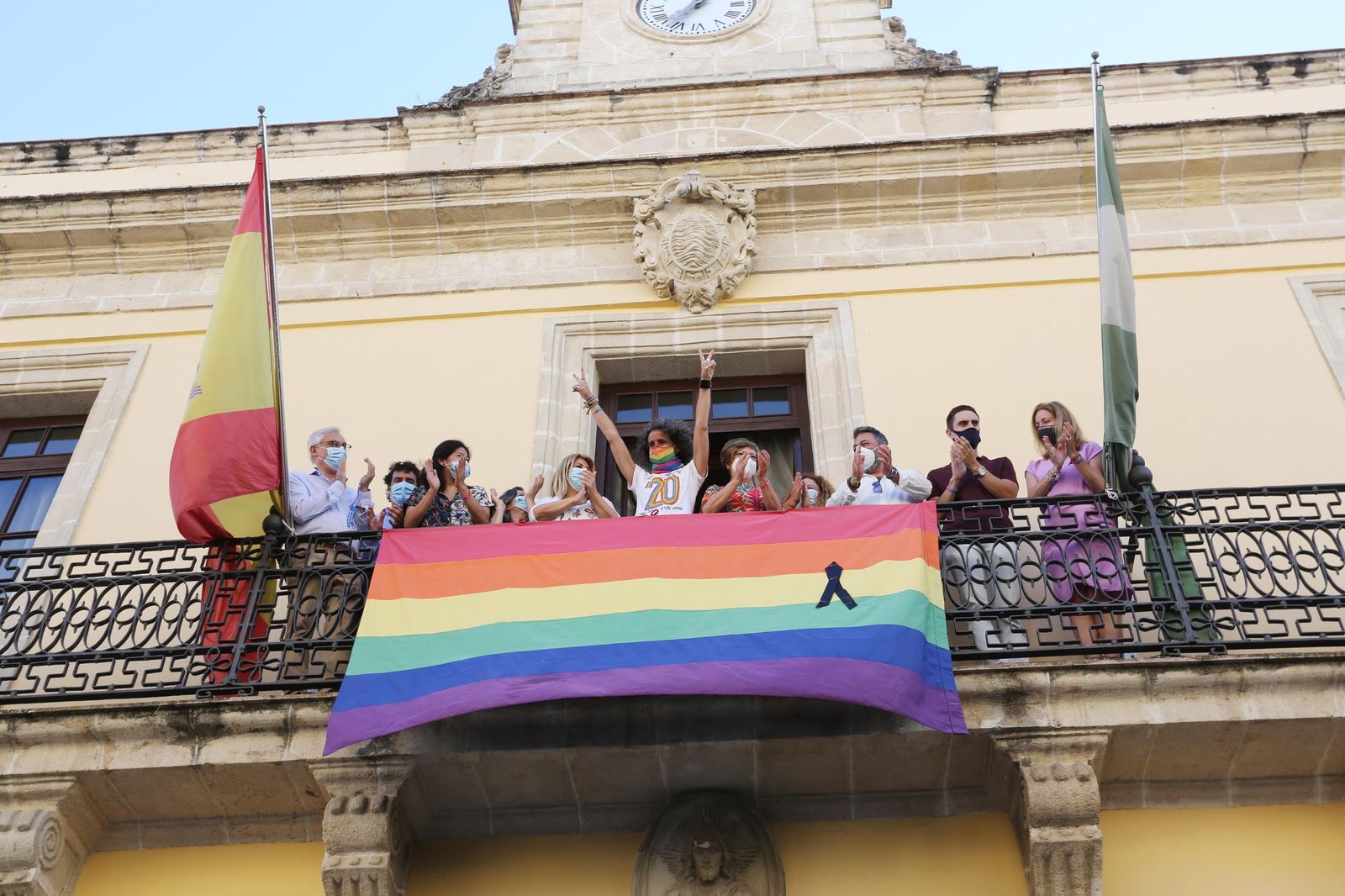Imágenes de la celebración del día del Orgullo Gay en Jerez