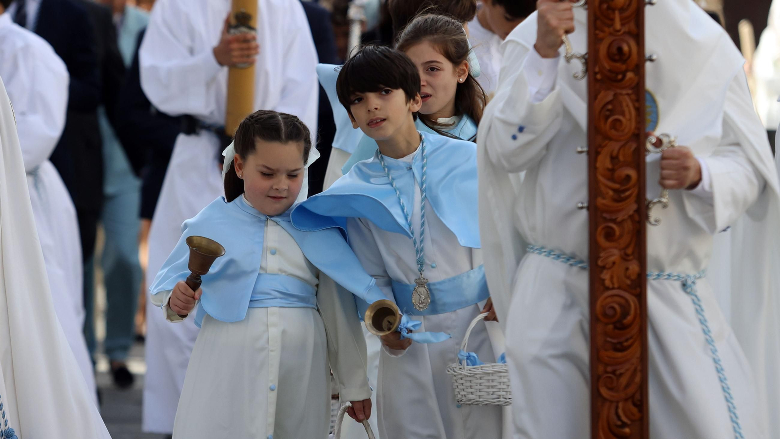 Imágenes de la Hermandad del Resucitado en el Domingo de Resurrección de Jerez 2025