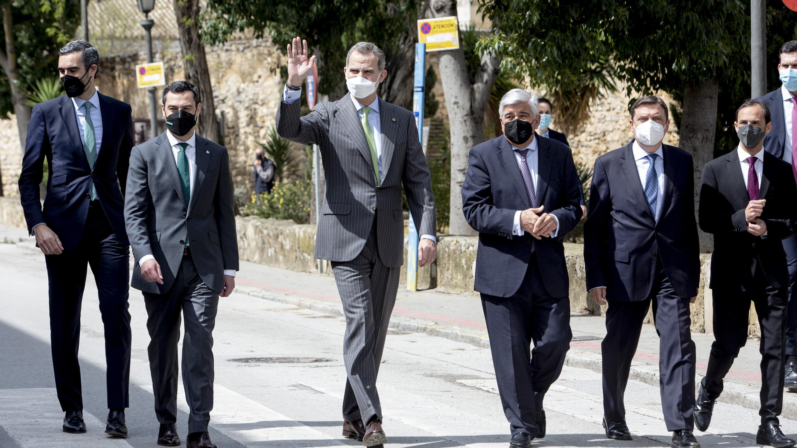 La visita del Rey Felipe VI a Sanlúcar, en imágenes