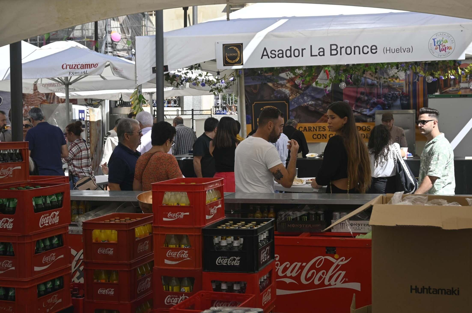 Ambientazo de sábado en la Feria de la Tapa