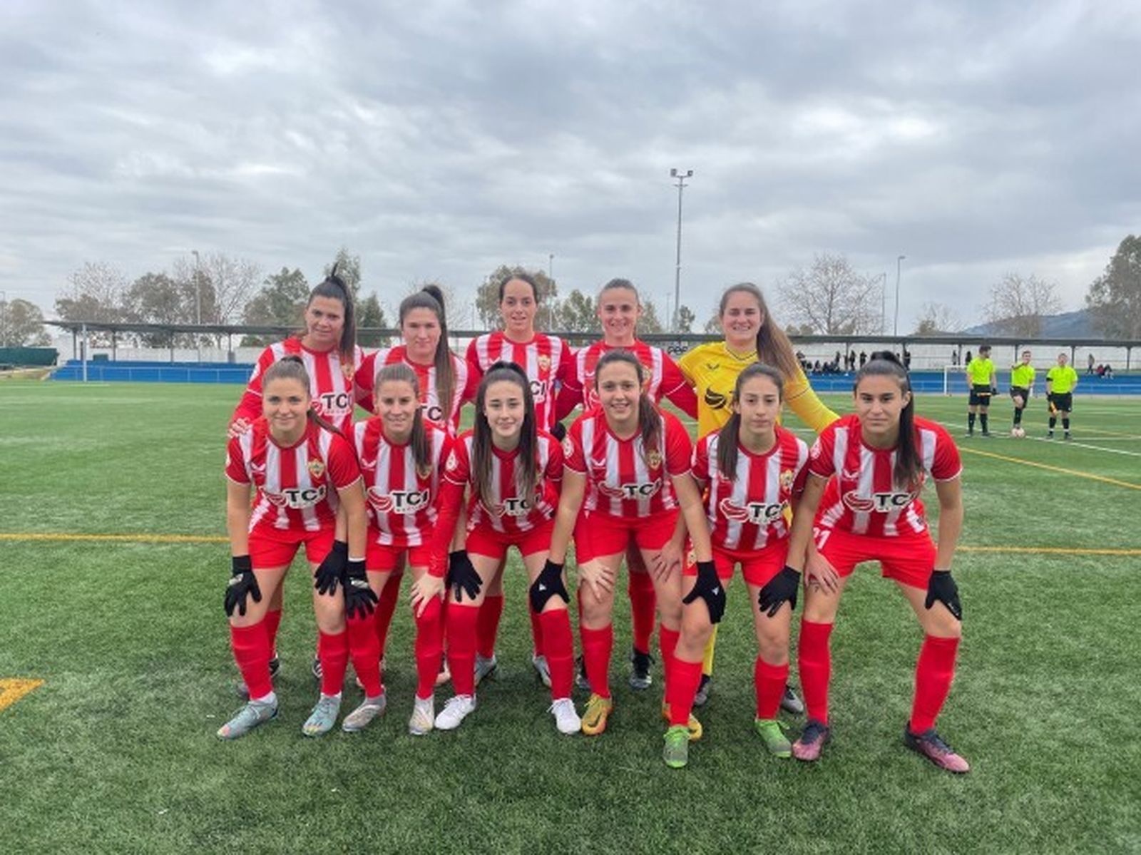 Once inicial del conjunto rojiblanco presentado en el último encuentro disputado en Cáceres.