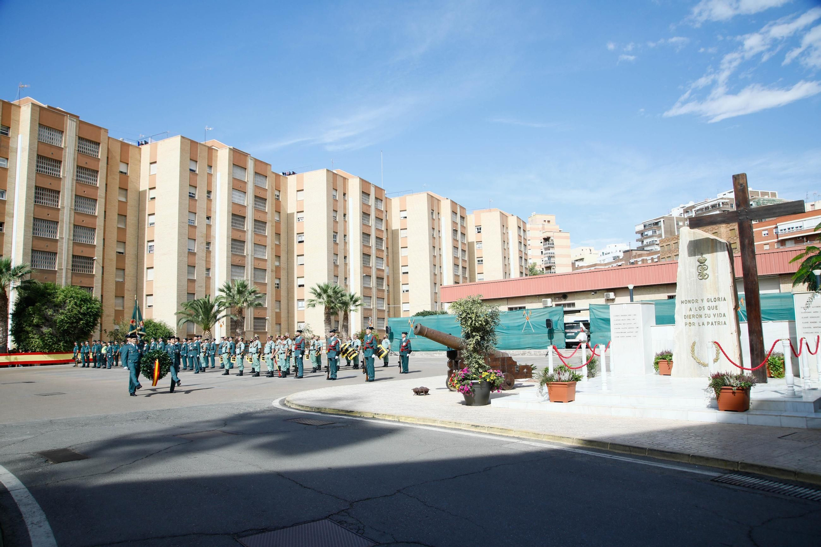 Los actos de la Guardia Civil en honor a la Virgen del Pilar, en imágenes