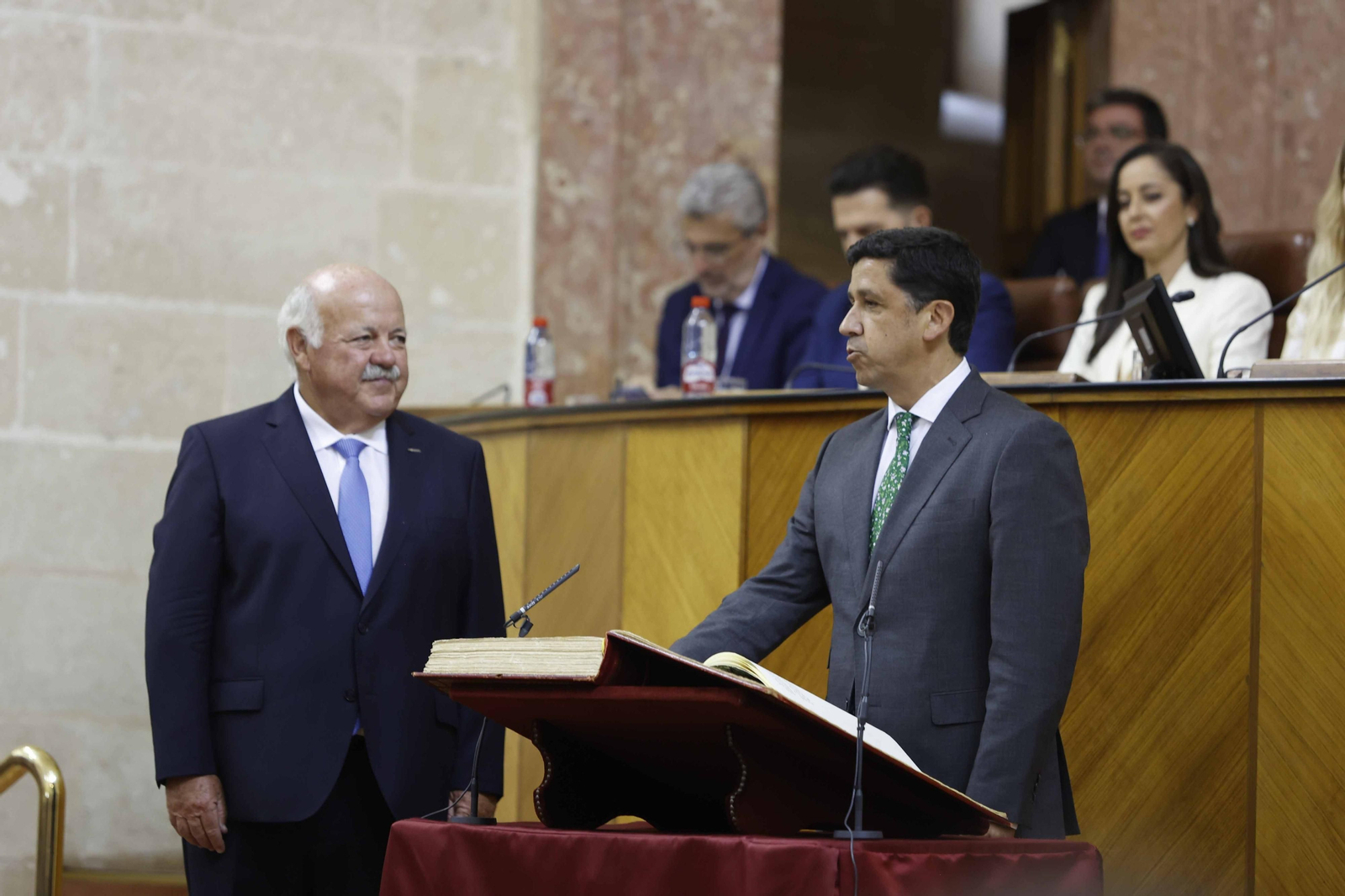La constitución del Parlamento andaluz, todas las imágenes