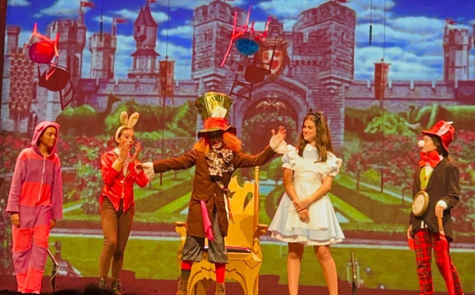 'Alicia en el país de las Maravillas', una de las últimas representaciones.