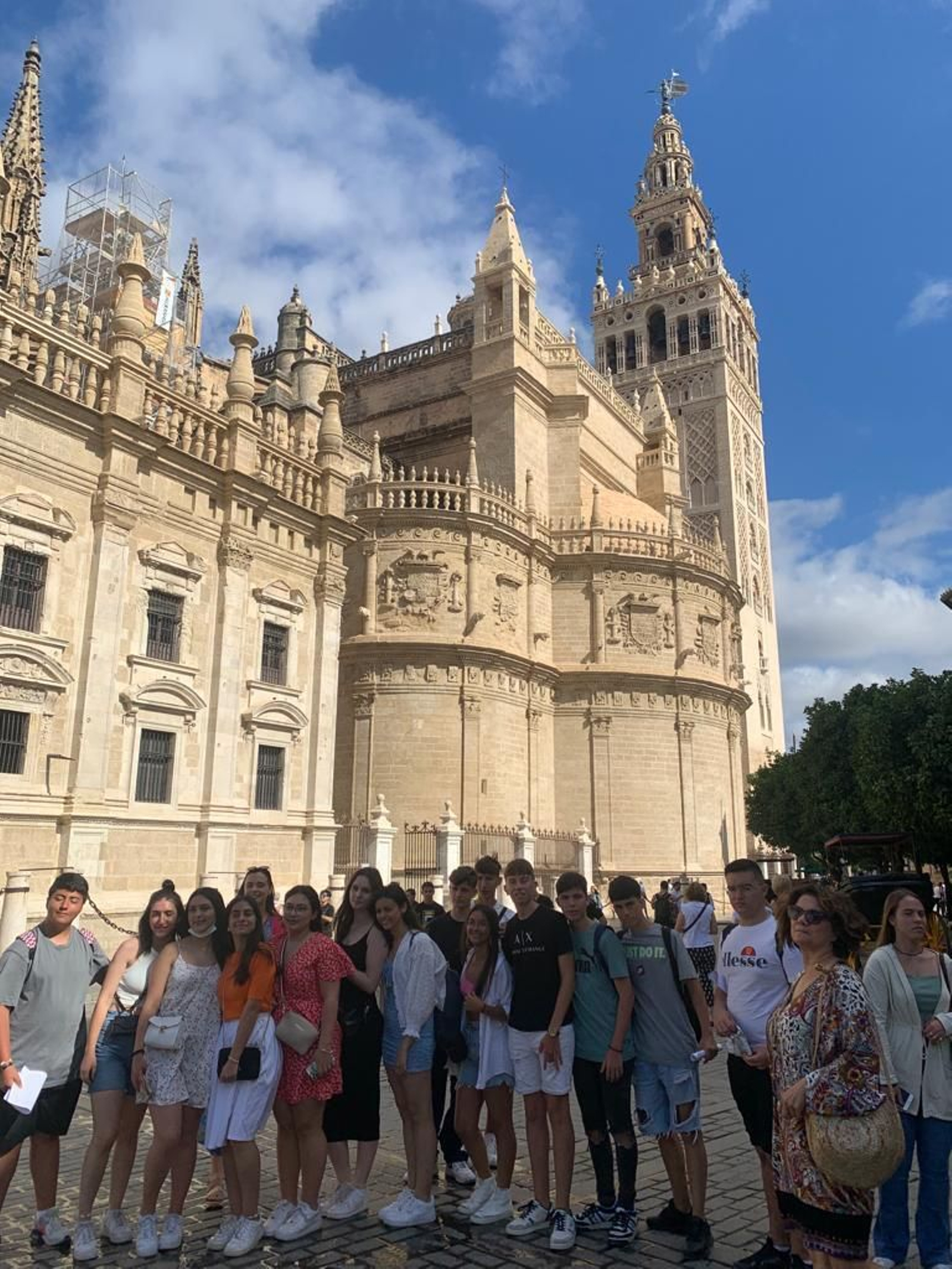 La sostenibilidad une a alumnos del IES San Sebastián y de Alemania.