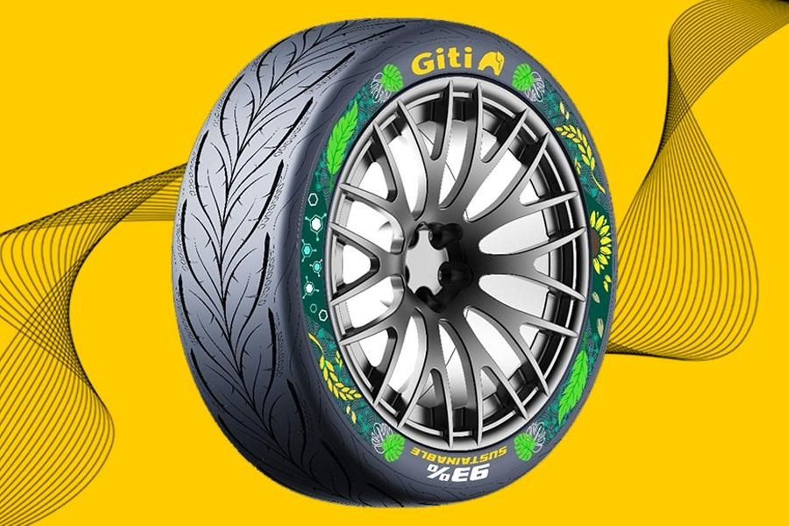 Los ingenieros de Giti han informado de una puntuación de preparación técnica de 9 sobre 10 para estos componentes sostenible.