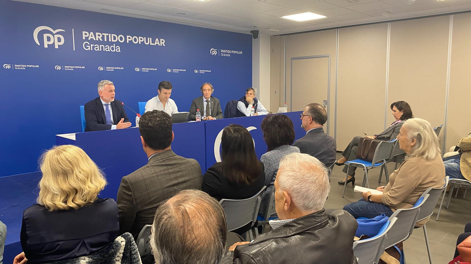 El vicesecretario de Sanidad del PP de Granada, Nicolás Navarro