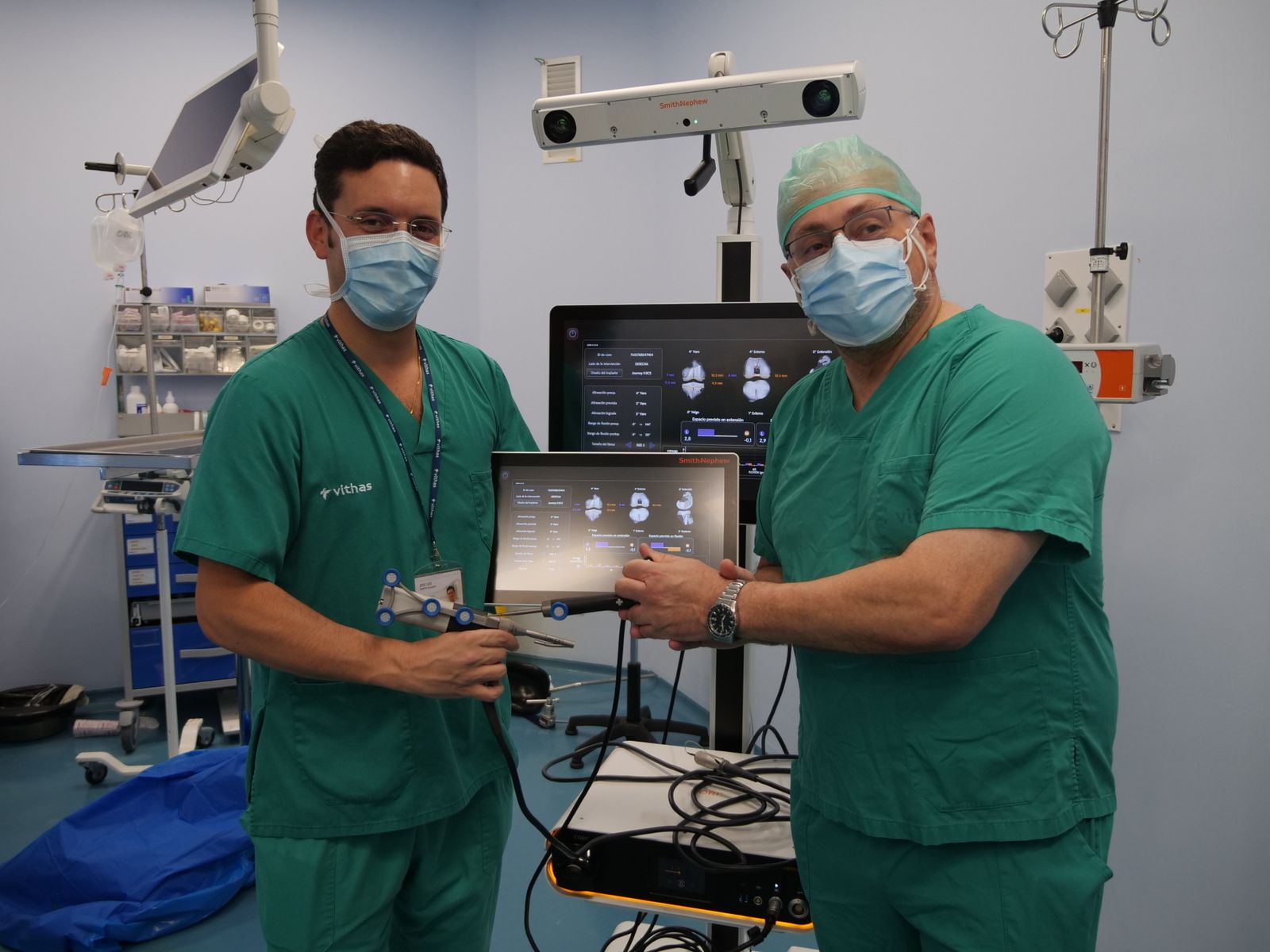 José Luis Martín Alguacil, traumatólogo y especialista en cirugía de rodilla.