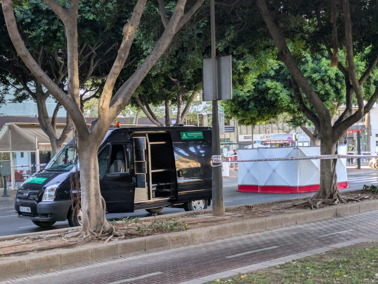 Las imágenes del atropello mortal de la Rambla de Almería