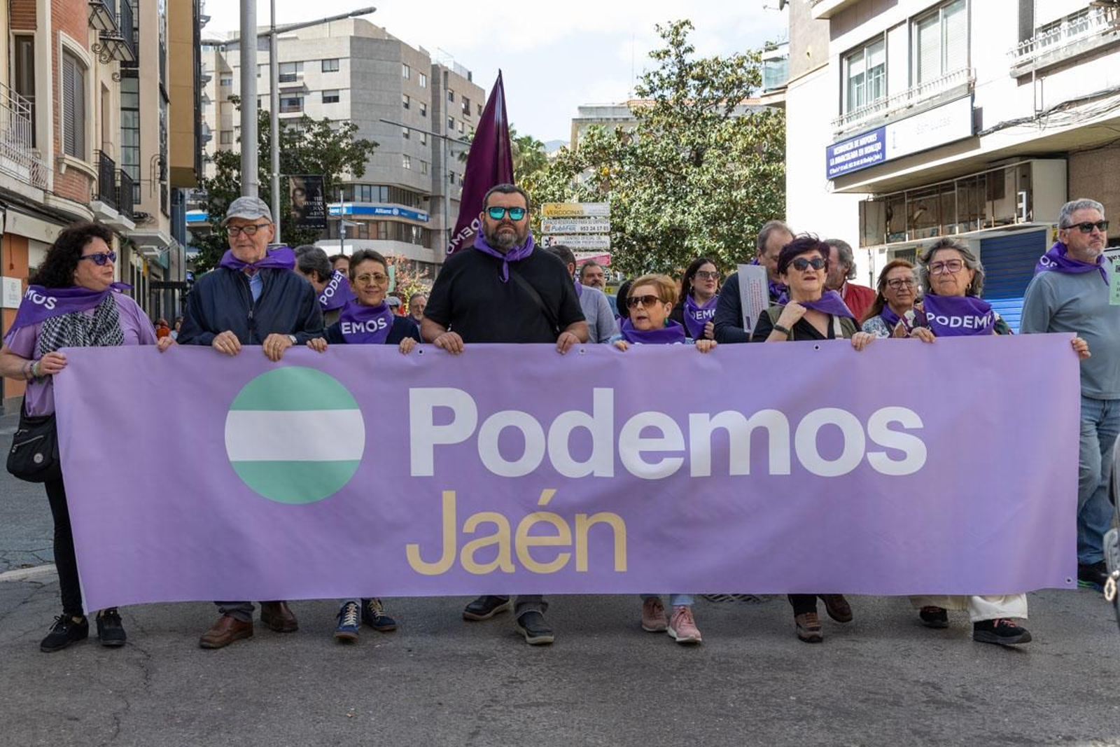 Manifestación convocada por el 1º de Mayo