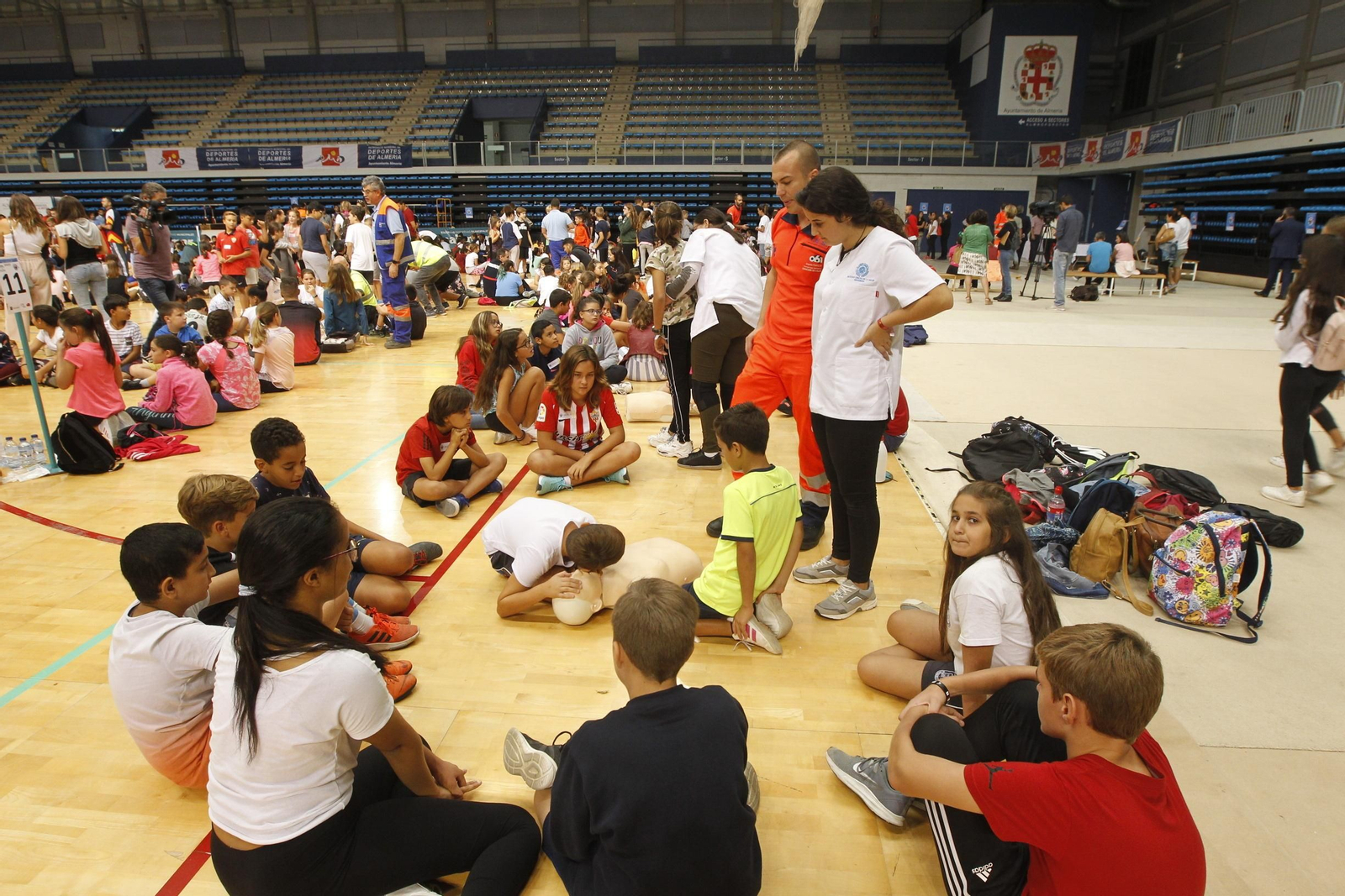 Fotogalería Cardiomaratón061. Palacio Juegos Mediterráneos. Almería