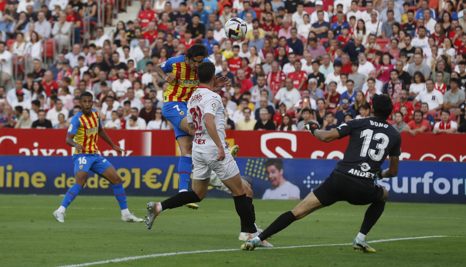 Las imágenes del Sevilla-Valencia