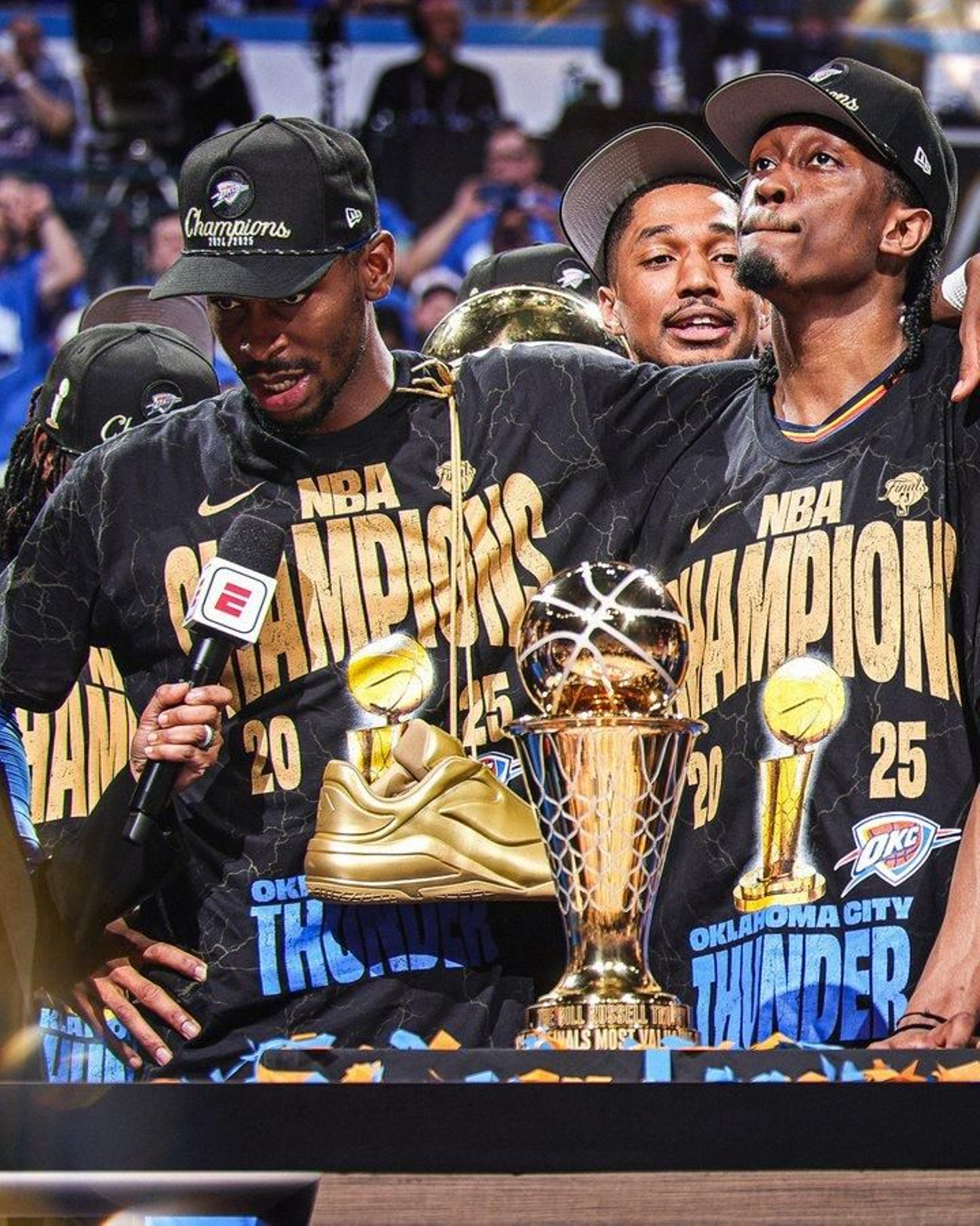 Las fotos del título de la NBA para Oklahoma City Thunder