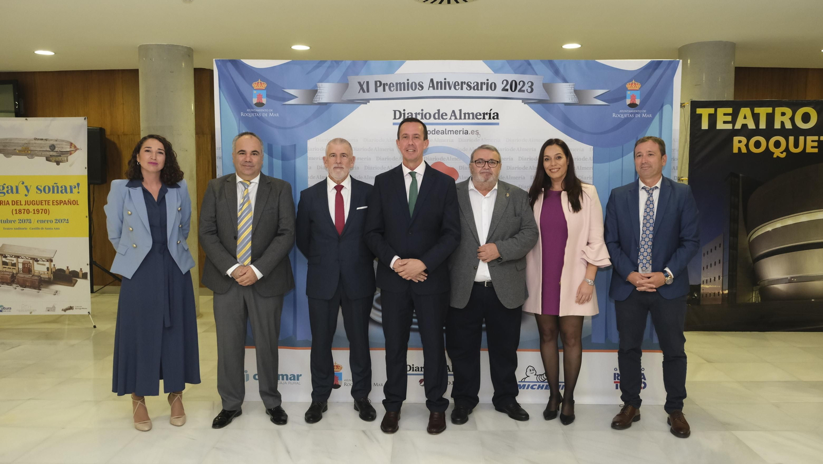 Imágenes de la Gala Aniversario de Diario de Almería, en Roquetas